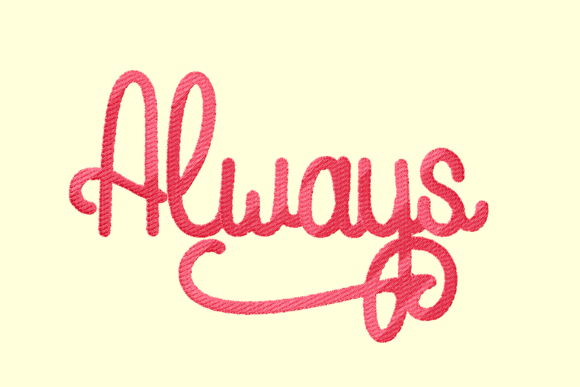 Always Lettering: A Designer’s Embroidery Review