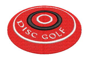 Disc Golf Disc: A Versatile Embroidery Design