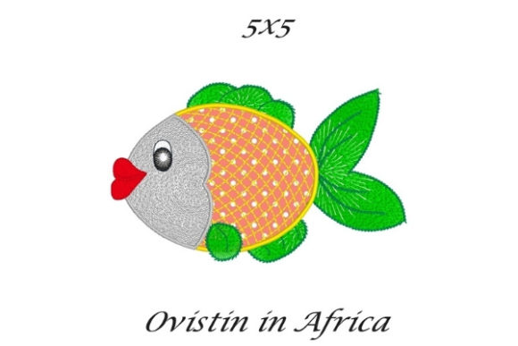 Green Sassy Applique Fish: Seasonal Design Review