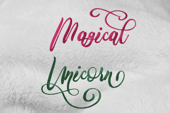 Magical Unicorn Lettering: Sweatshirt Design Review