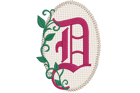 Olde English Monogram Letter D: A Designer’s Review