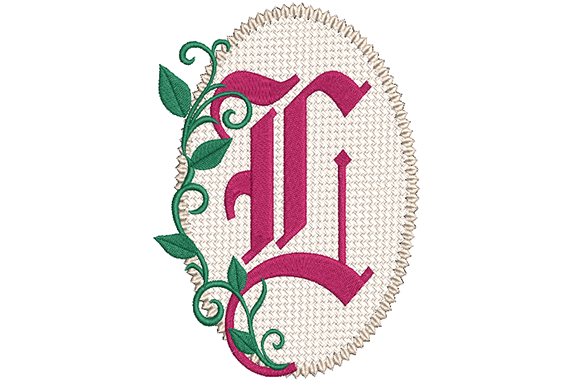 Olde English Monogram Letter L: A Designer Review