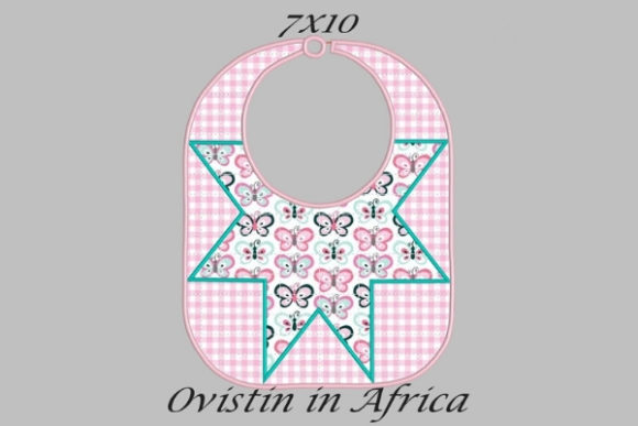 Pink Star Adorable Baby Bib Small: A Designer Review