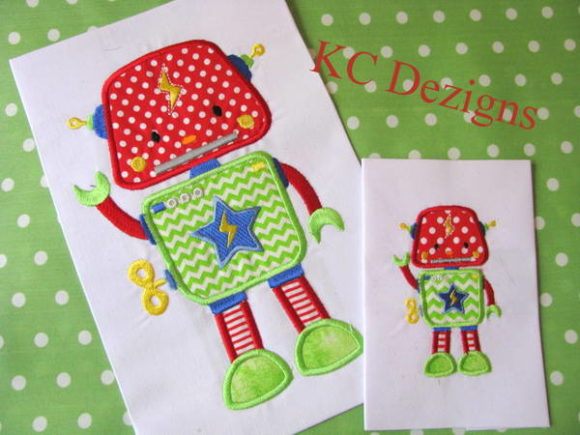 Robot Girl: A Machine Applique Review for Craft Fairs