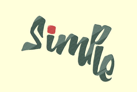 Simple Graffiti Lettering for Trendy Apparel