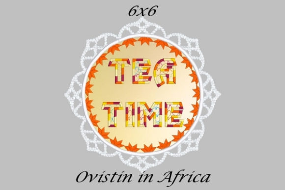 Tea Time FSL Applique Mug Rug: Apparel Review