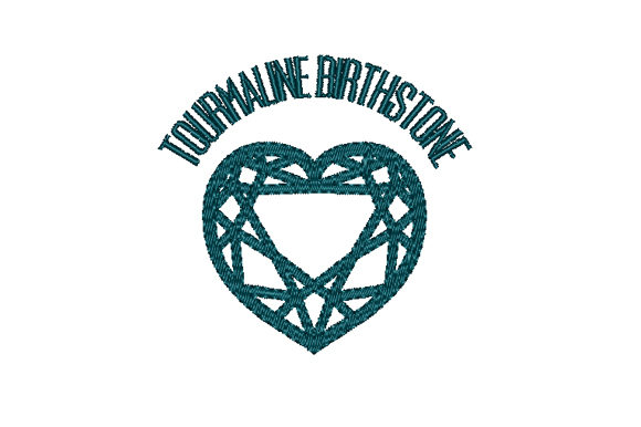 Tourmaline Birthstone Faceted Heart Review
