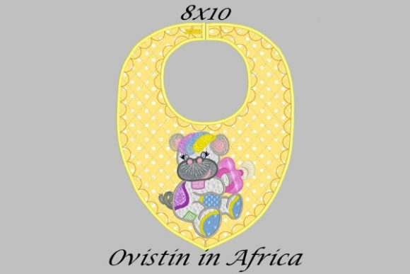 Yellow Baby Hippo Bib: A Designer’s Stitch Review